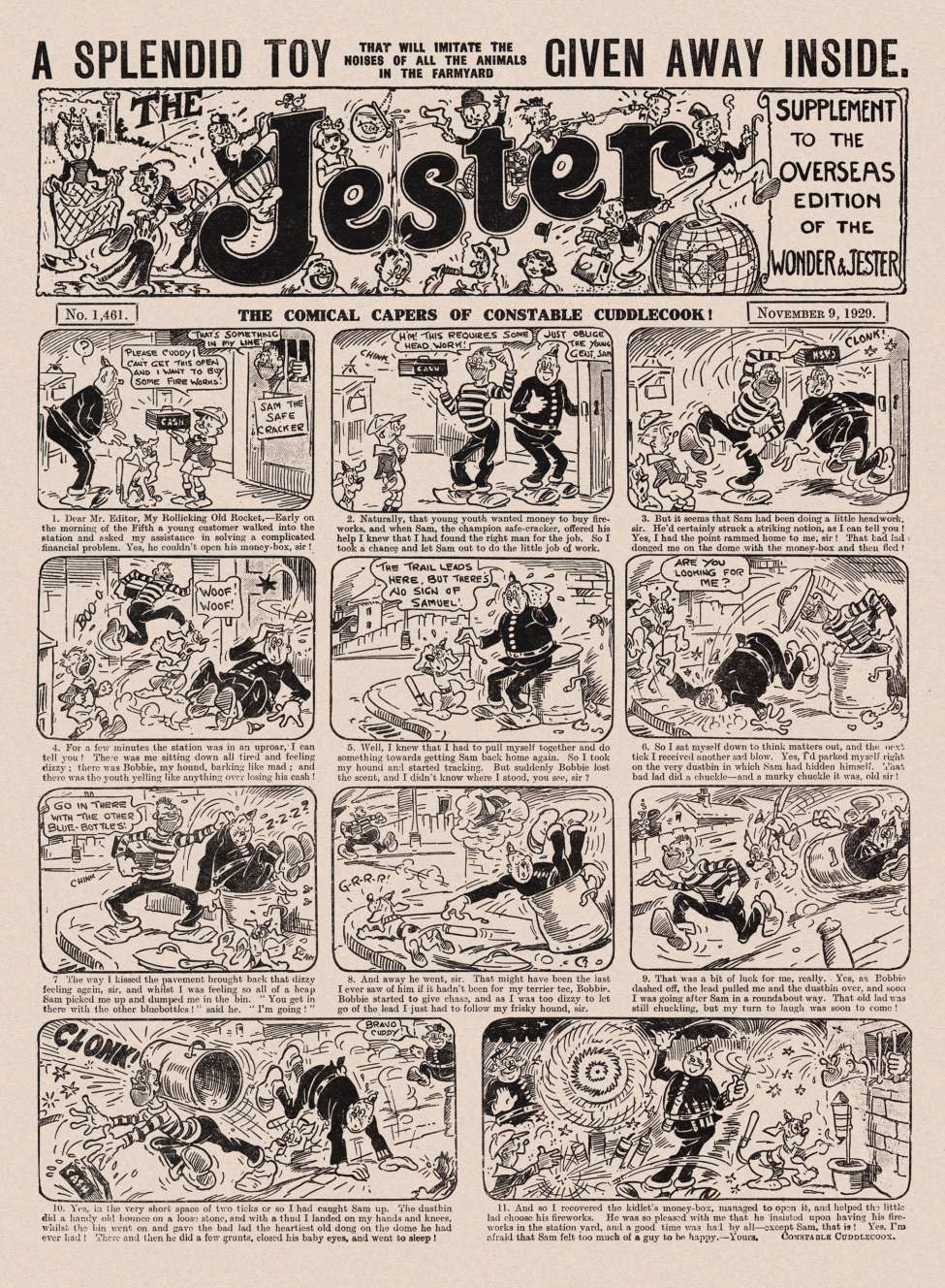 Comic Book Cover For Jester 1461