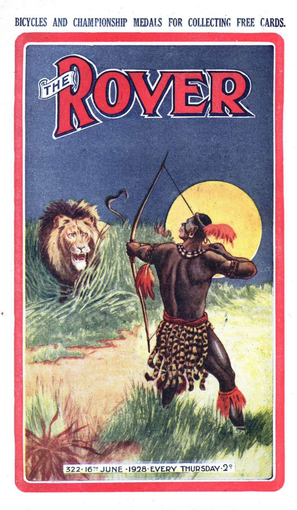Comic Book Cover For The Rover 322