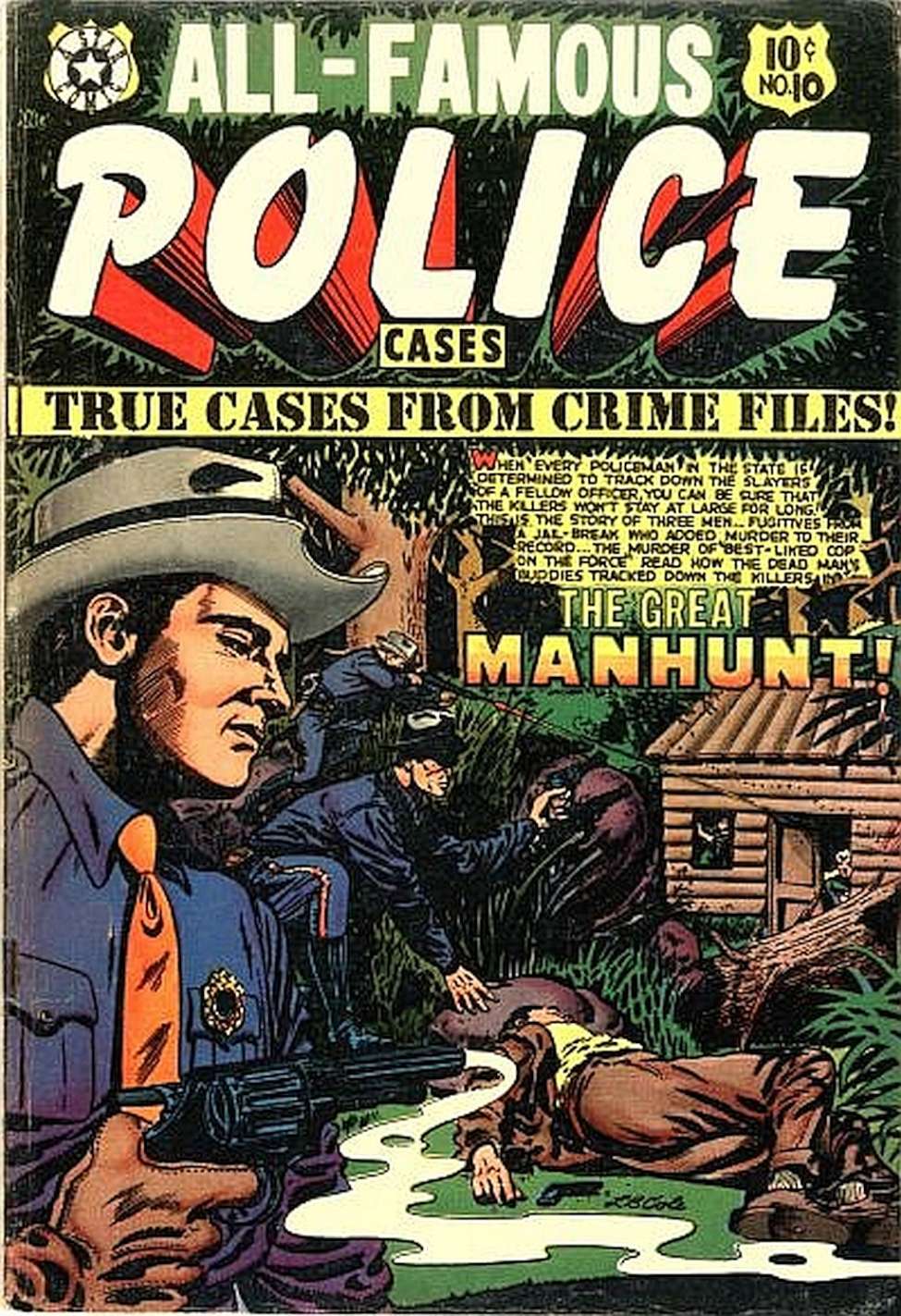 Comic Book Cover For All-Famous Police Cases 10