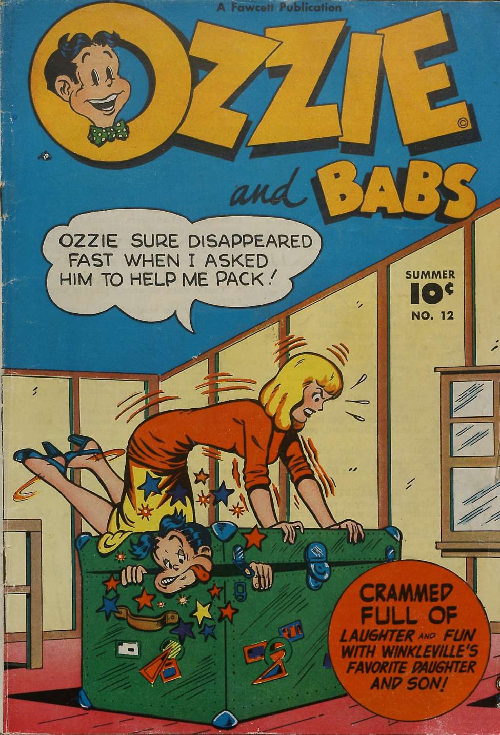 Book Cover For Ozzie and Babs 12 - Version 2