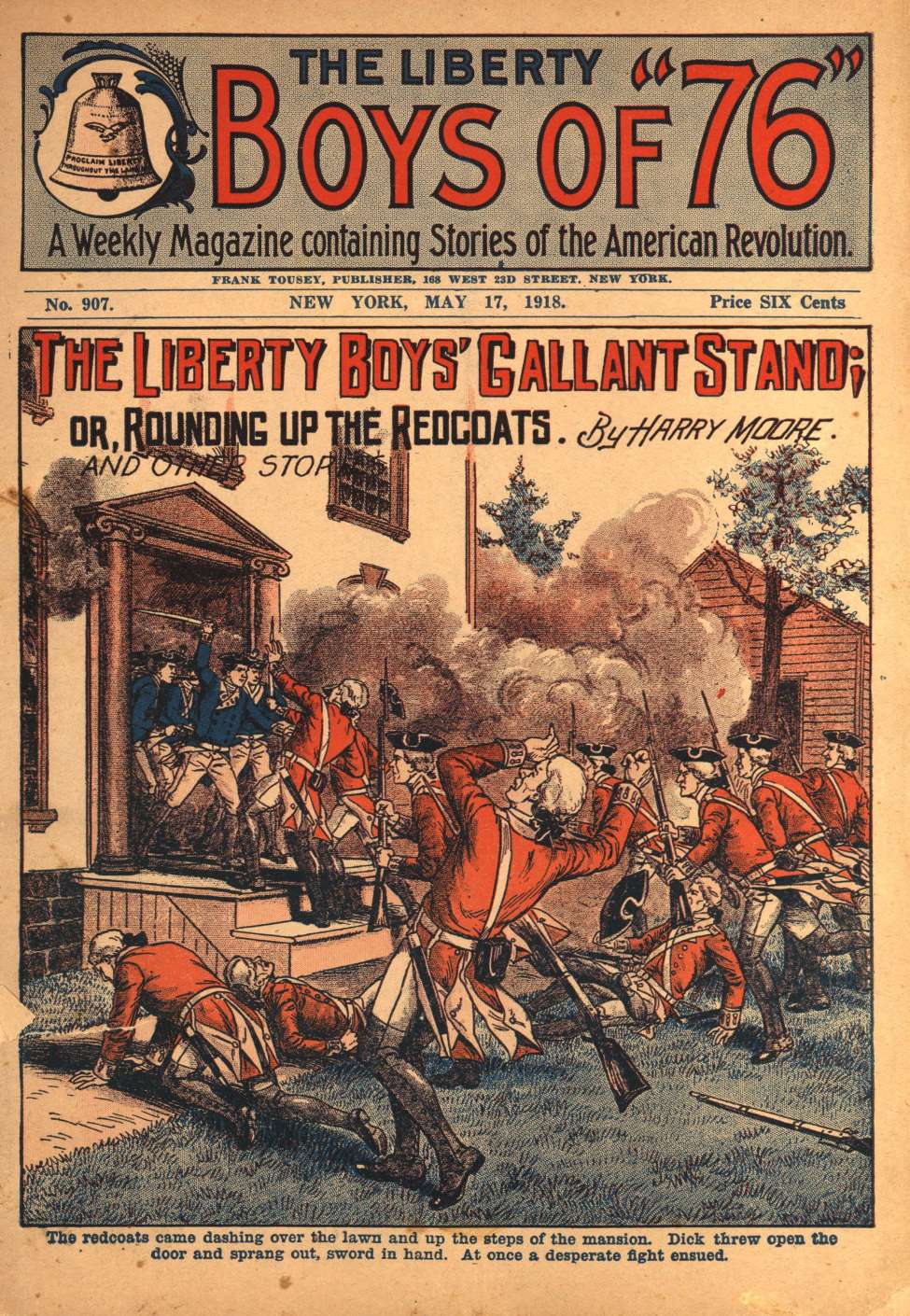 Book Cover For The Liberty Boys of 76 907 - The Liberty Boys' Gallant Stand