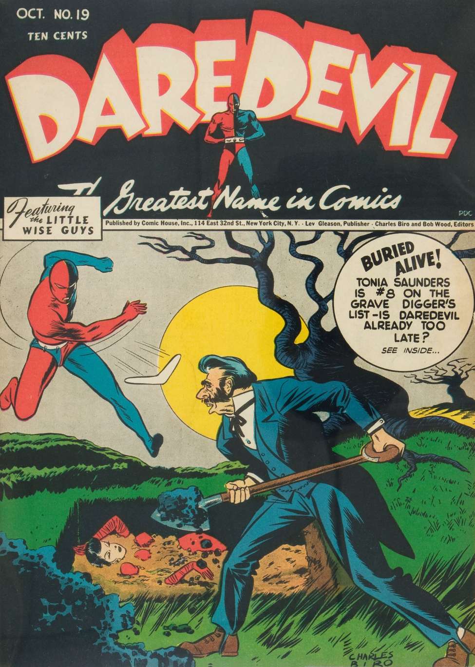 Comic Book Cover For Daredevil Comics 19 (alt) - Version 2