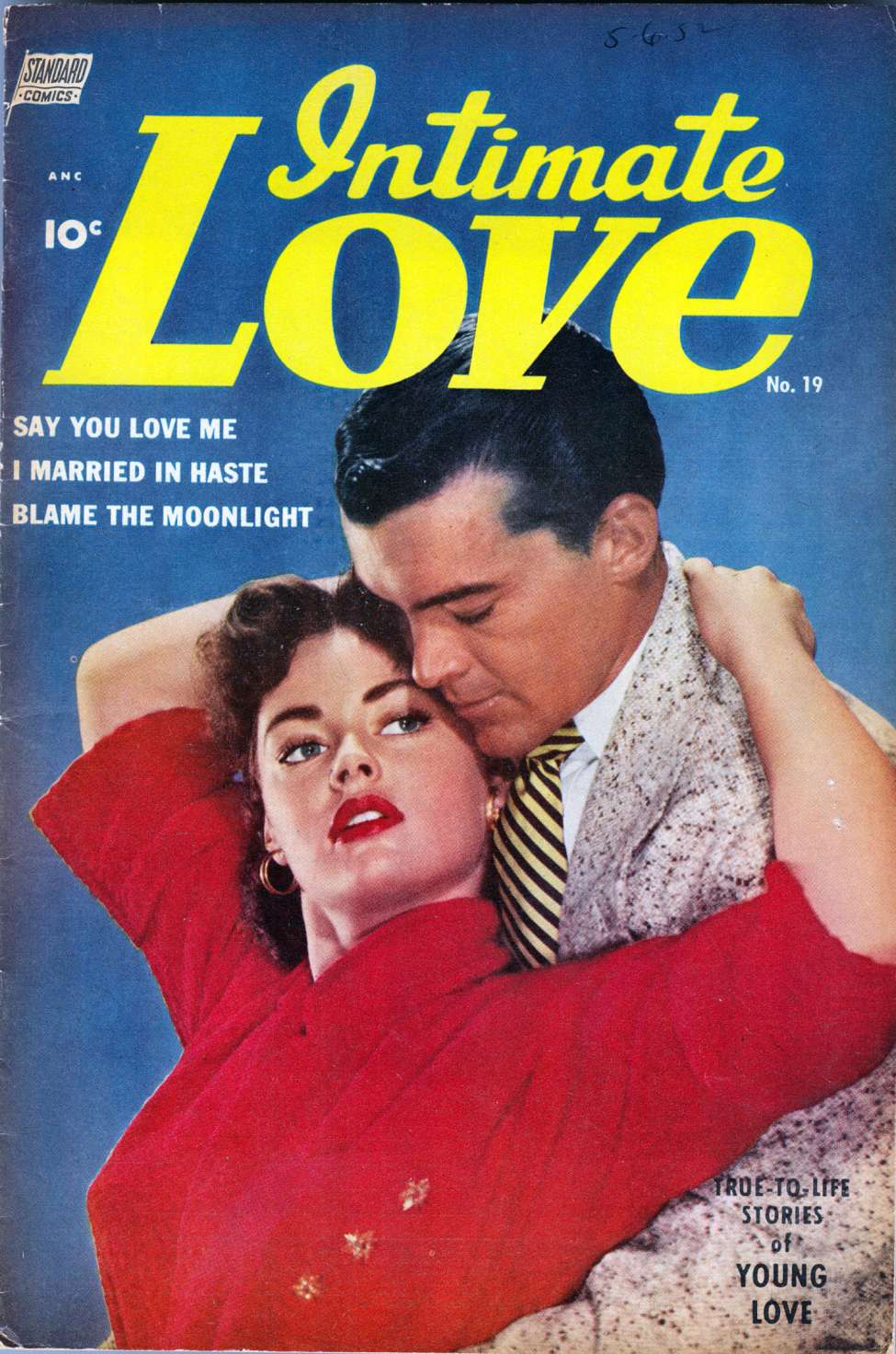 Comic Book Cover For Intimate Love 19