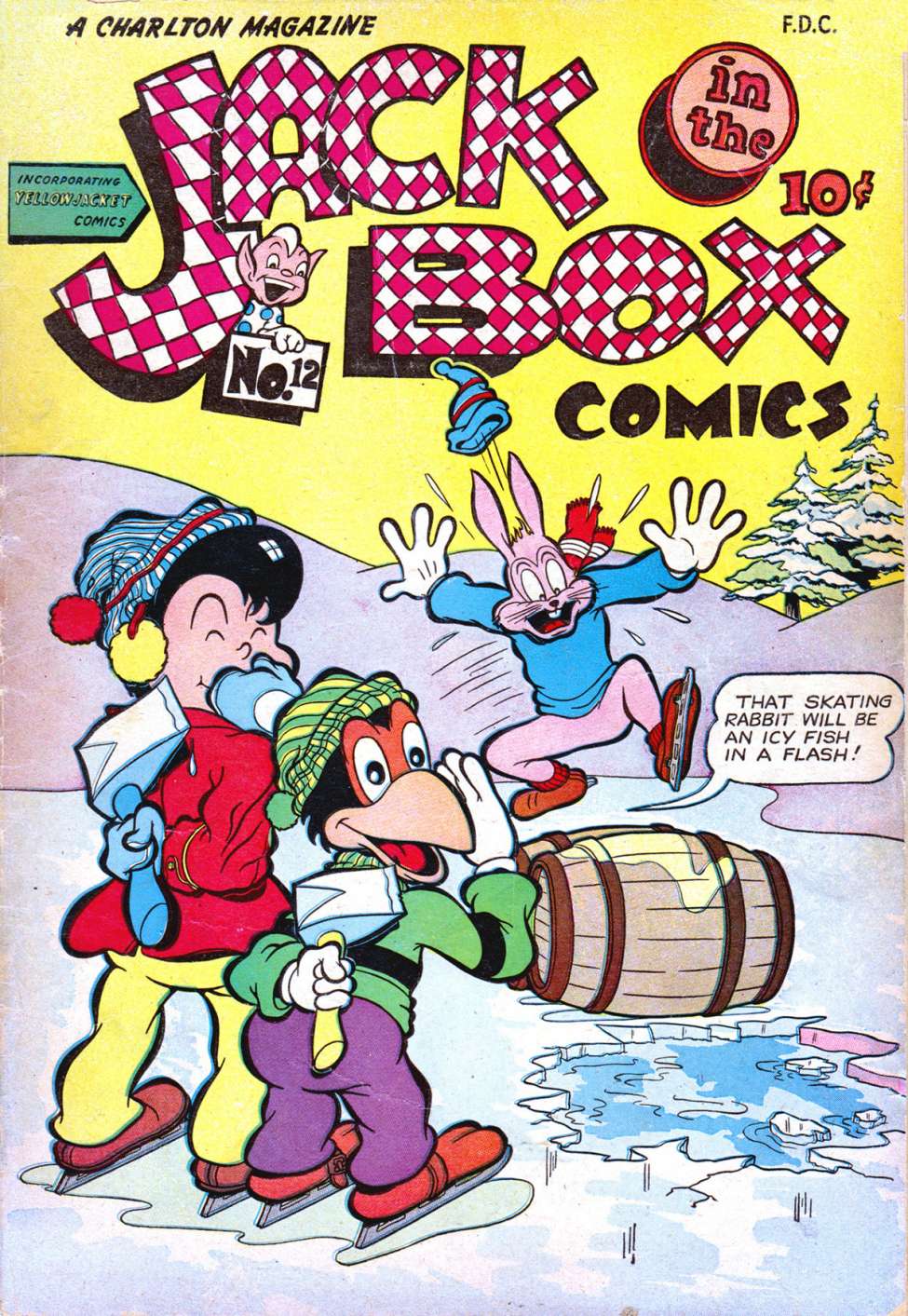 Comic Book Cover For Jack-in-the-Box Comics 12 - Version 1