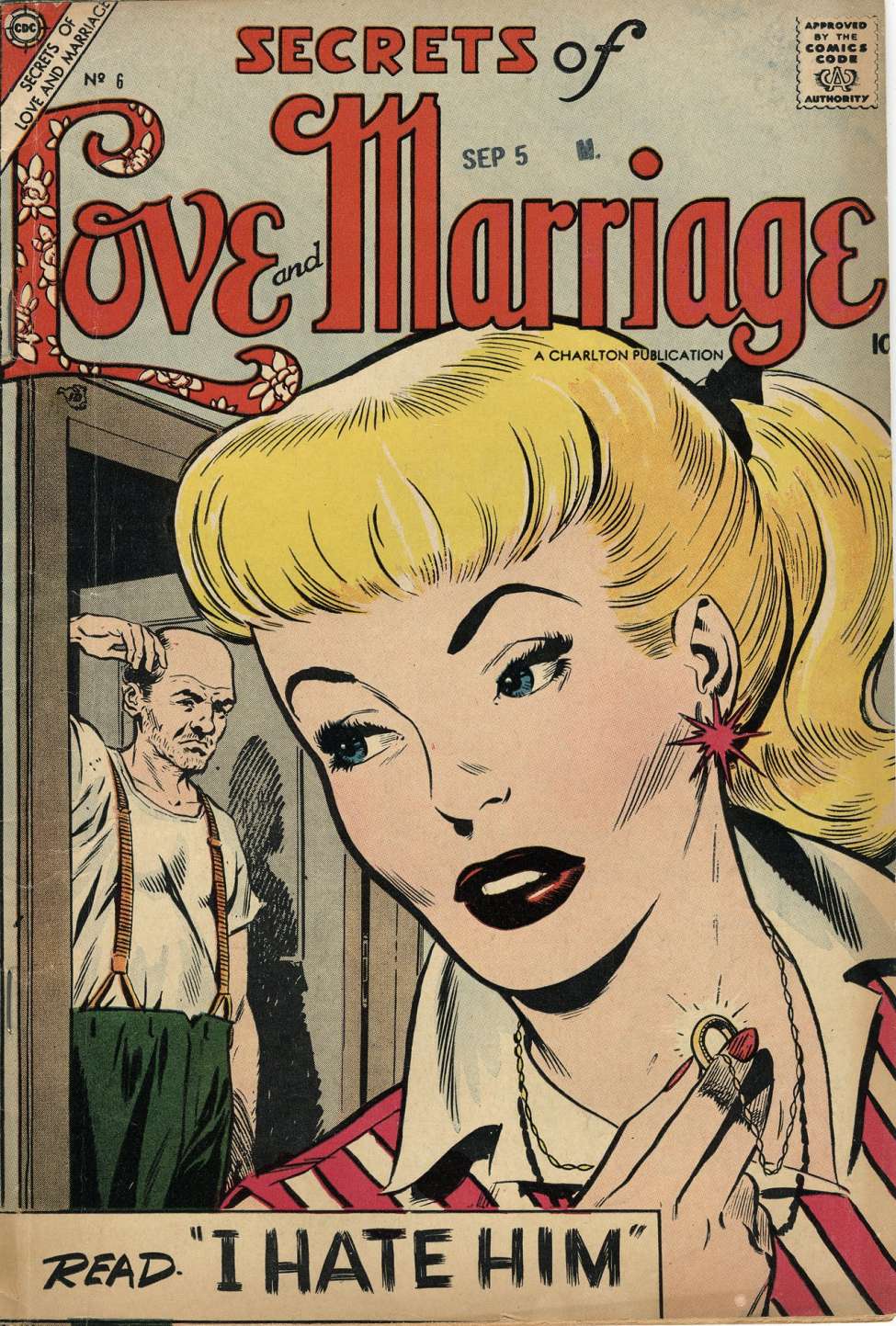 Comic Book Cover For Secrets of Love and Marriage 6