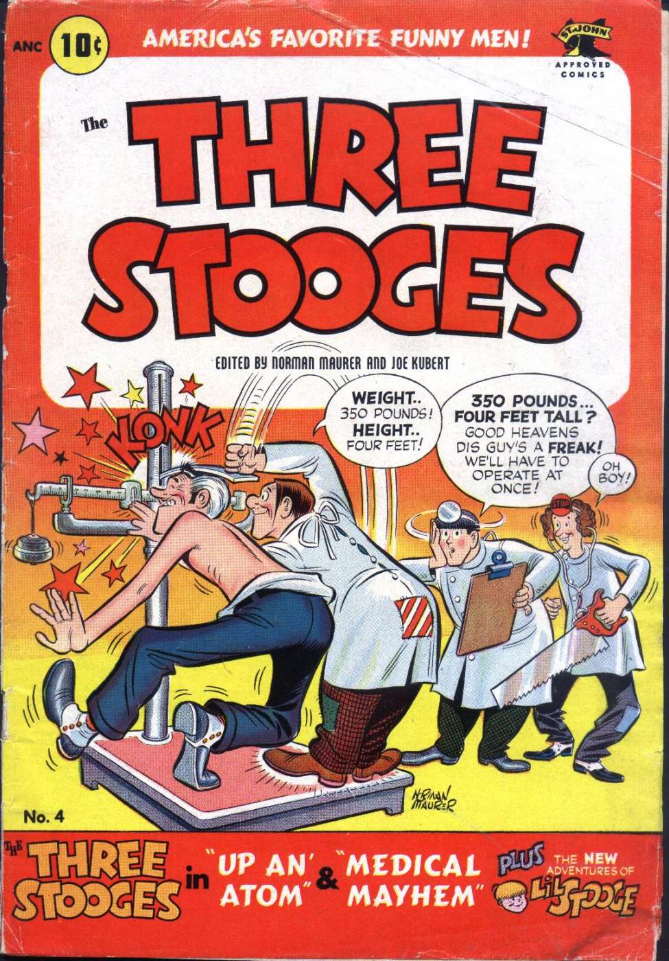 Book Cover For The Three Stooges 4