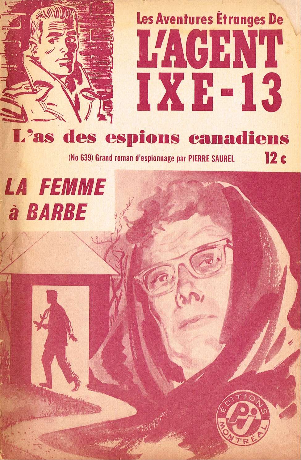Book Cover For L'Agent IXE-13 v2 639 - La femme à barbe