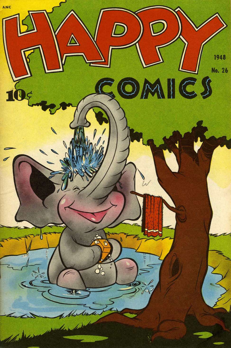Book Cover For Happy Comics 26 - Version 2