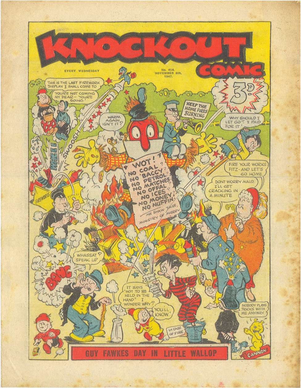 Comic Book Cover For Knockout 454