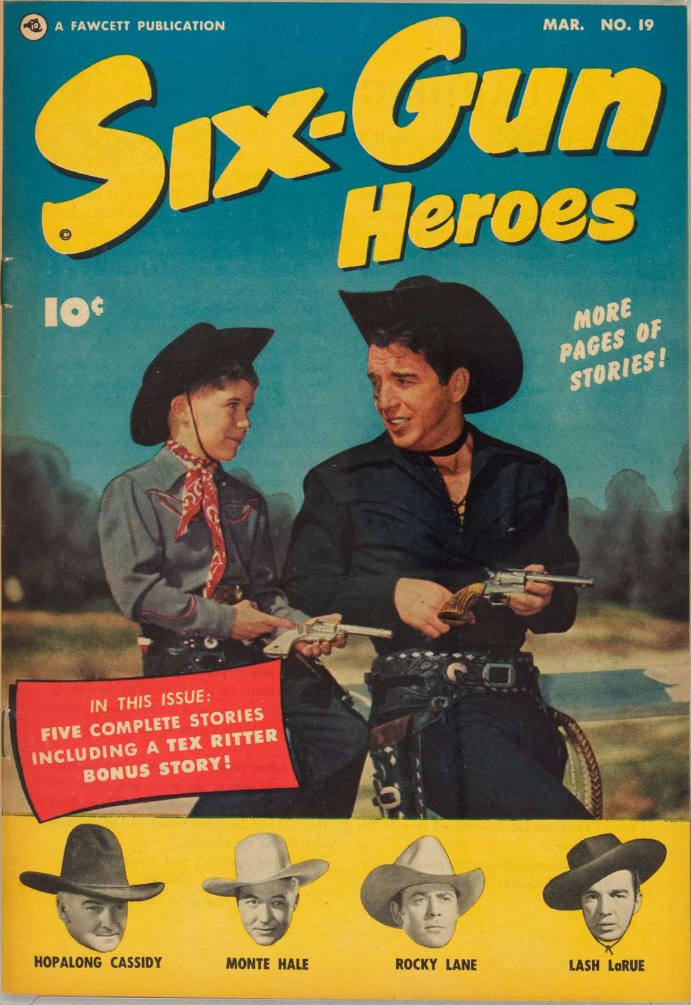 Book Cover For Six-Gun Heroes 19