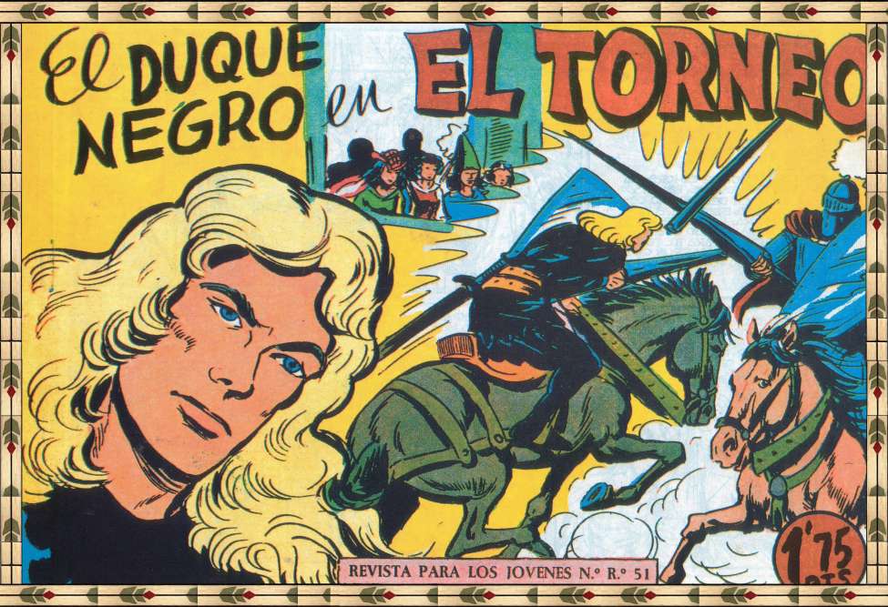 Comic Book Cover For El Duque Negro 19 - El Torneo