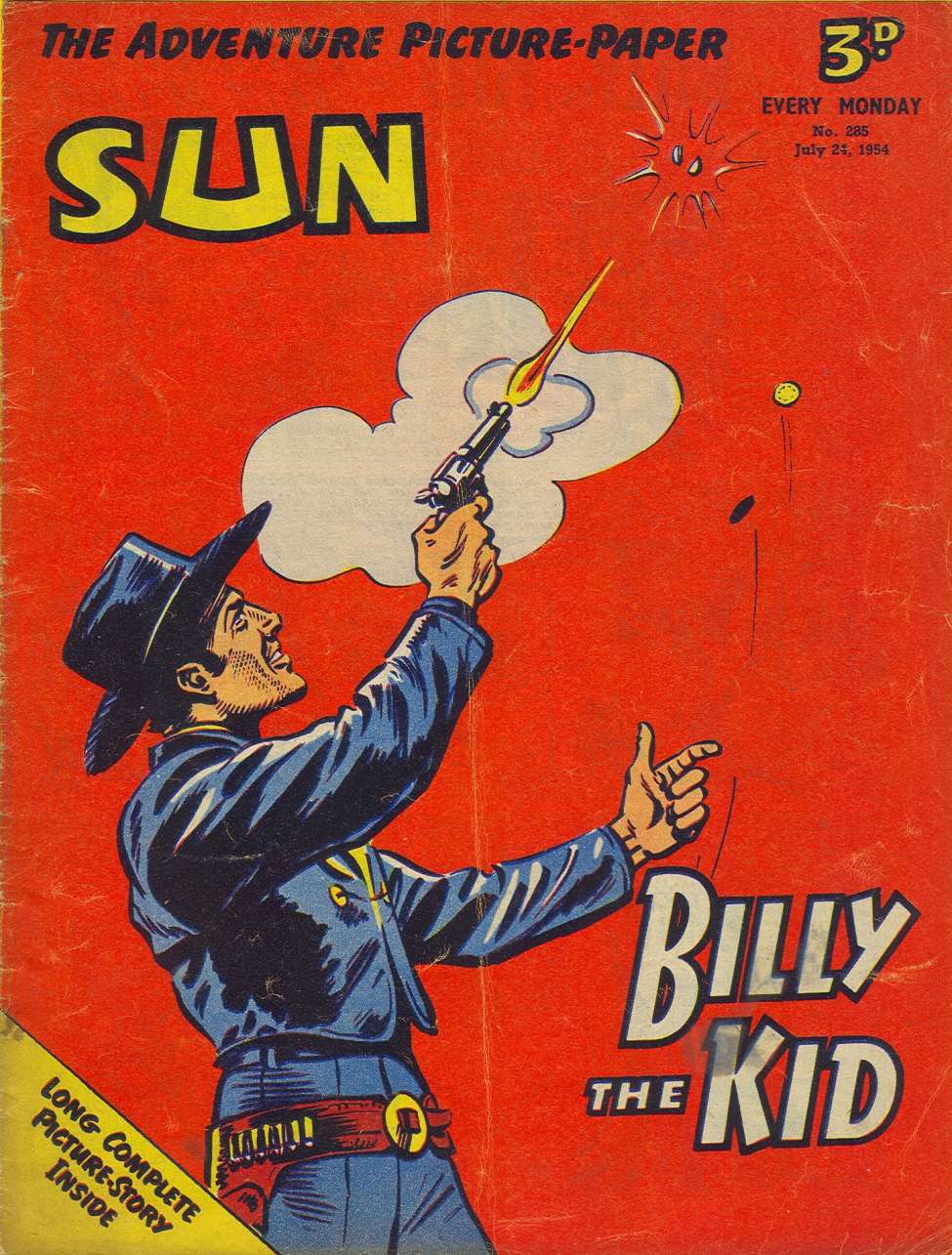 Comic Book Cover For Sun 285