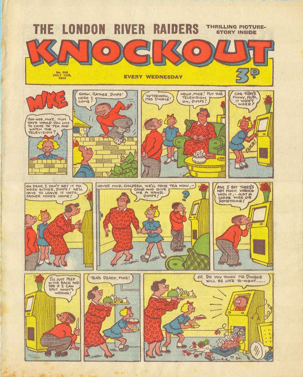 Comic Book Cover For Knockout 698