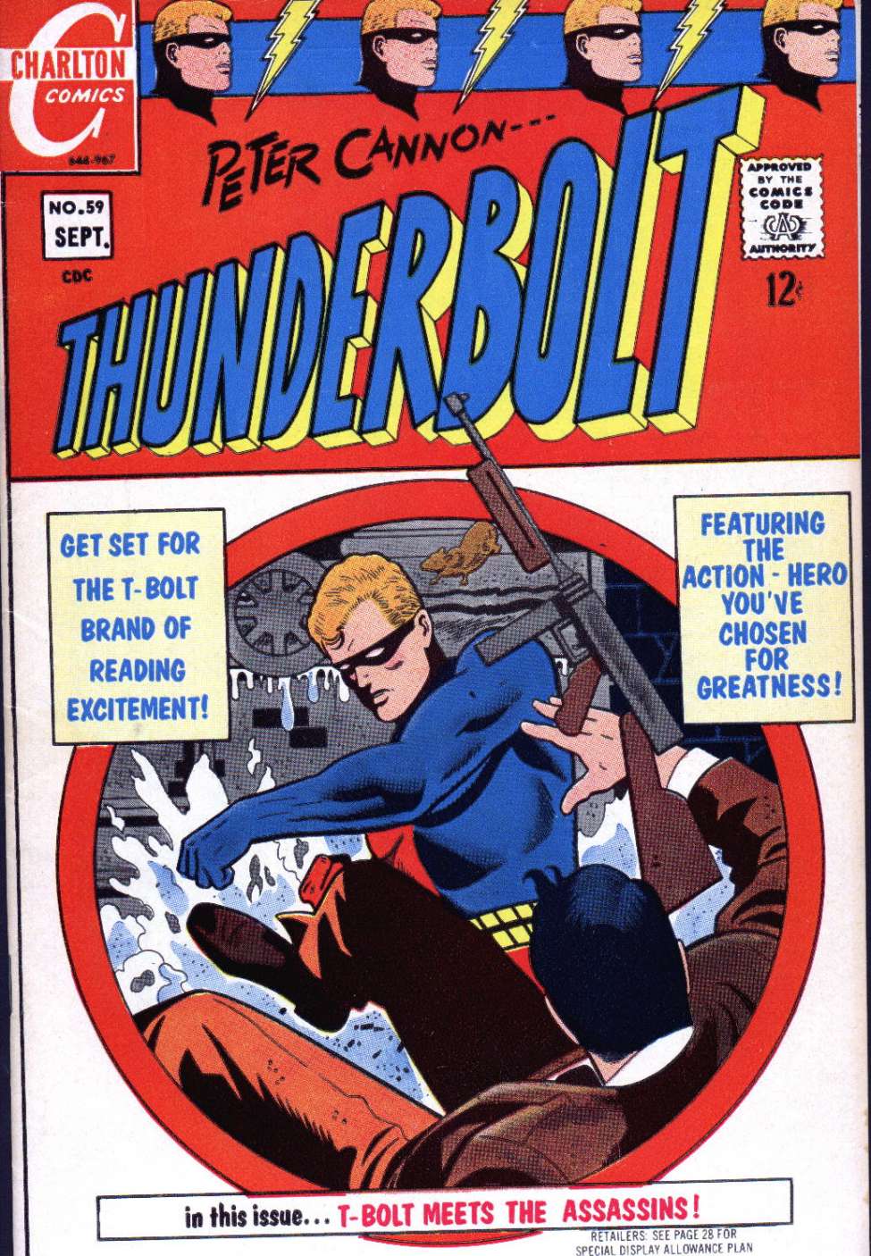 Comic Book Cover For Thunderbolt 59