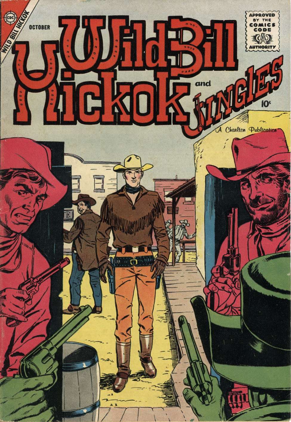 Comic Book Cover For Wild Bill Hickok and Jingles 69