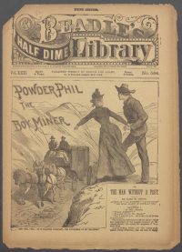 Large Thumbnail For Beadle's Half Dime Library 564 - Powder Phil, the Boy Miner