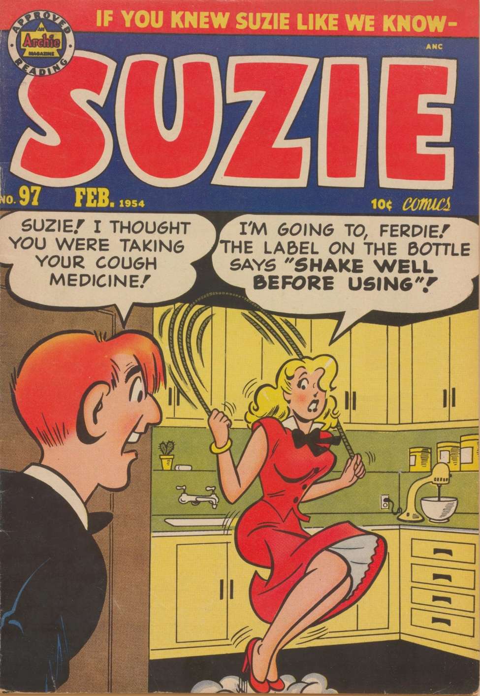 Book Cover For Suzie Comics 97