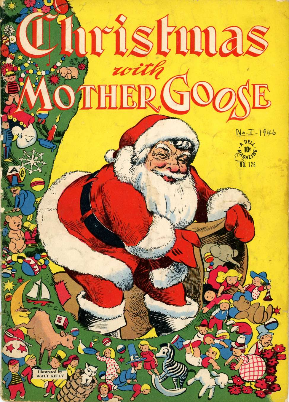 Comic Book Cover For 0126 - Christmas with Mother Goose
