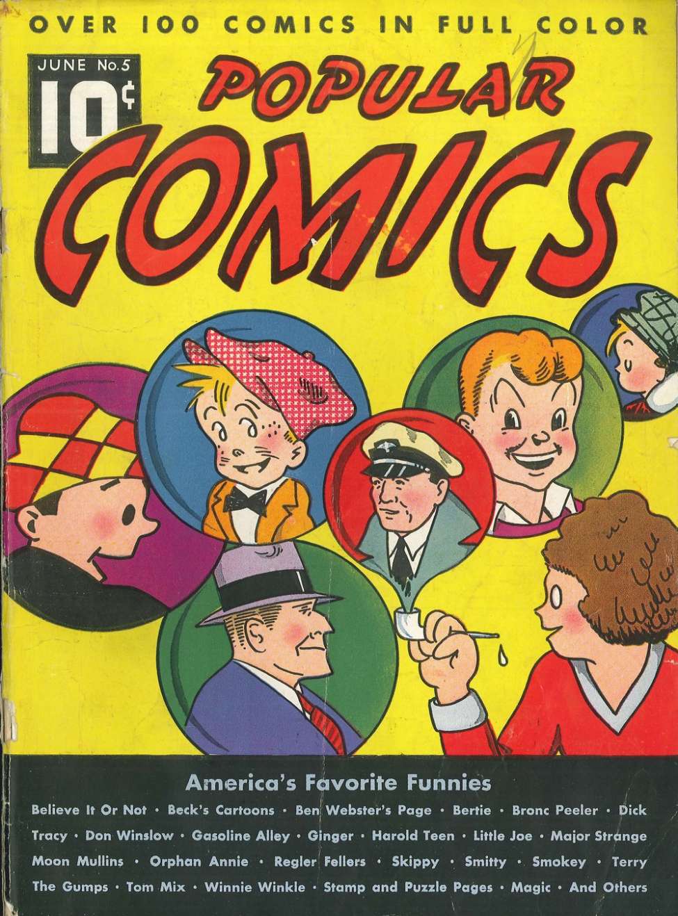 Book Cover For Popular Comics 5