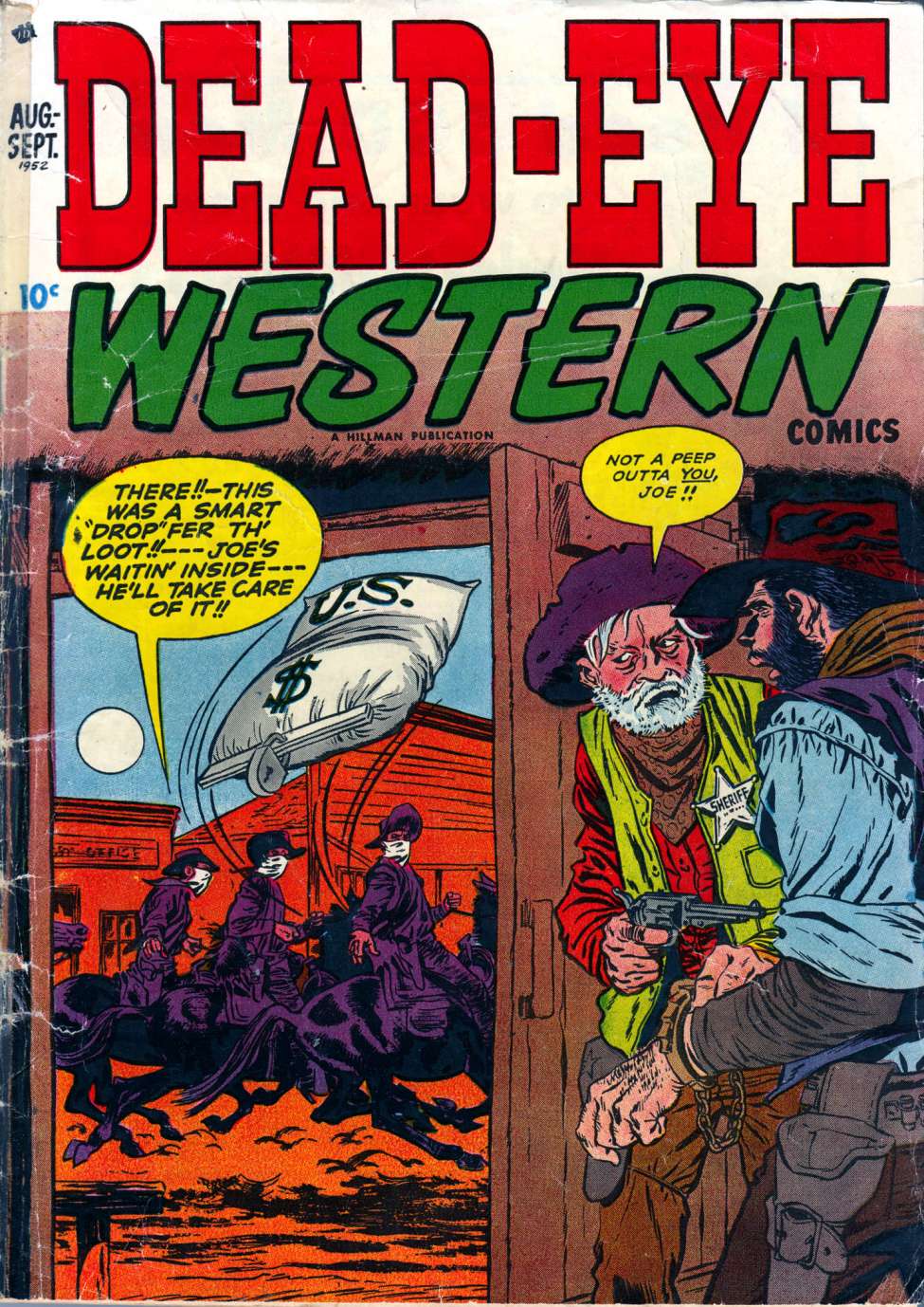 Comic Book Cover For Dead-Eye Western v2 9