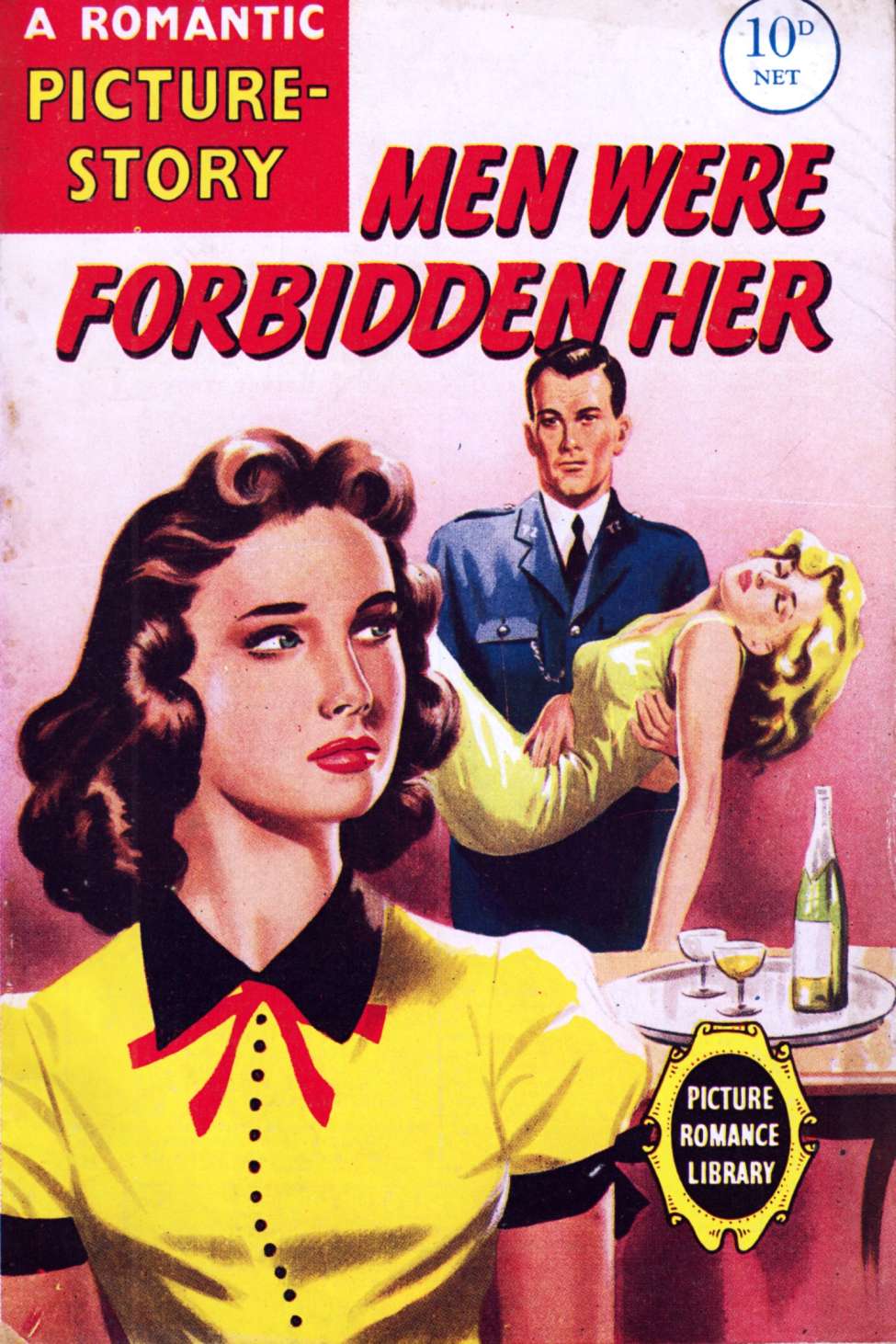 Book Cover For Picture Romance Library 31 - Men Were Forbidden Her