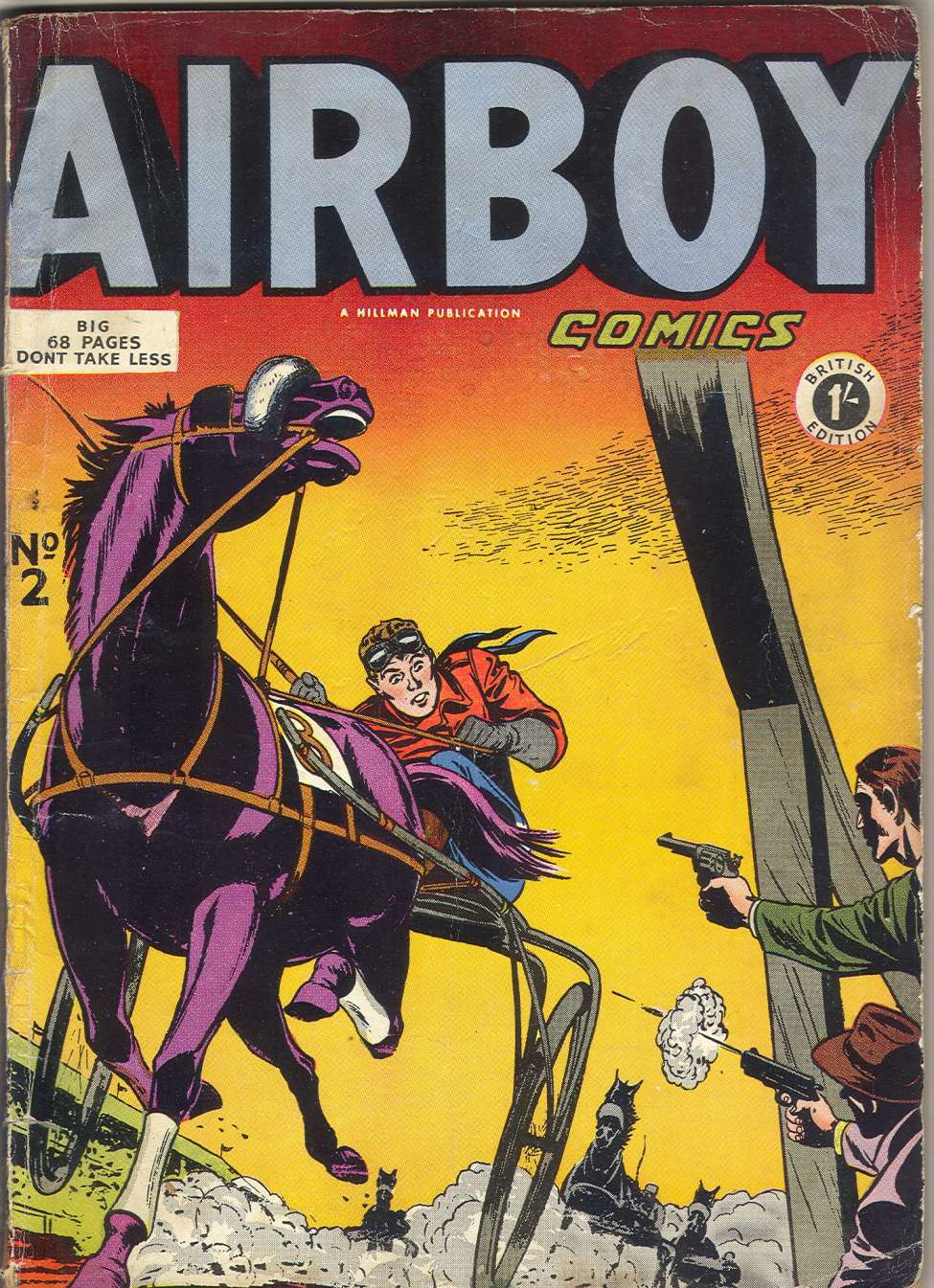 Comic Book Cover For Airboy Comics 2