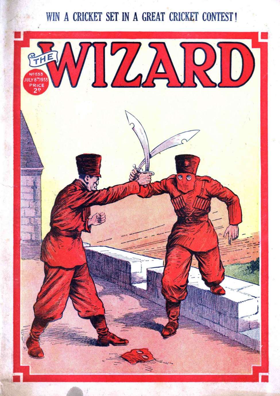 Book Cover For The Wizard 553