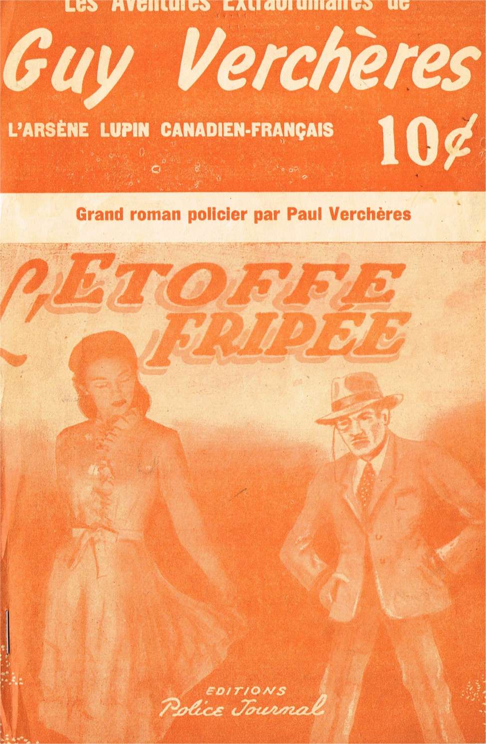 Book Cover For Guy Verchères v1 15 - L'étoffe fripée