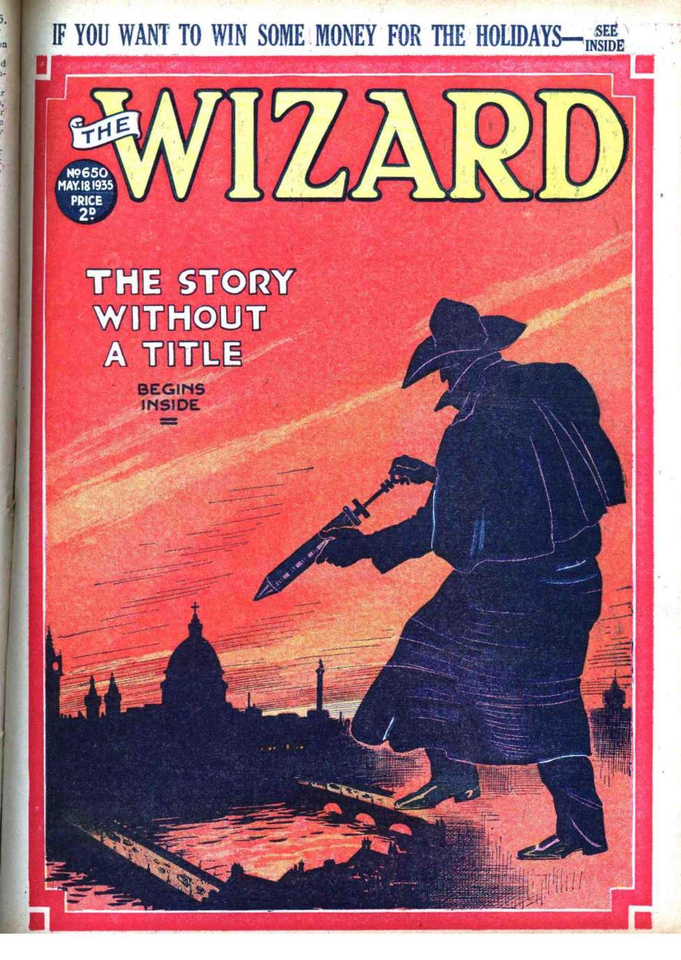 Book Cover For The Wizard 650