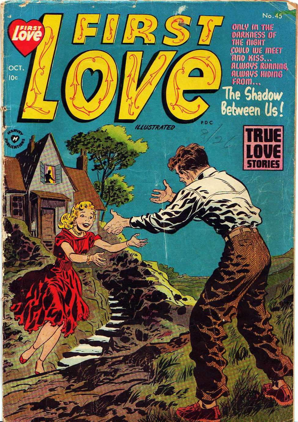 Comic Book Cover For First Love Illustrated 45