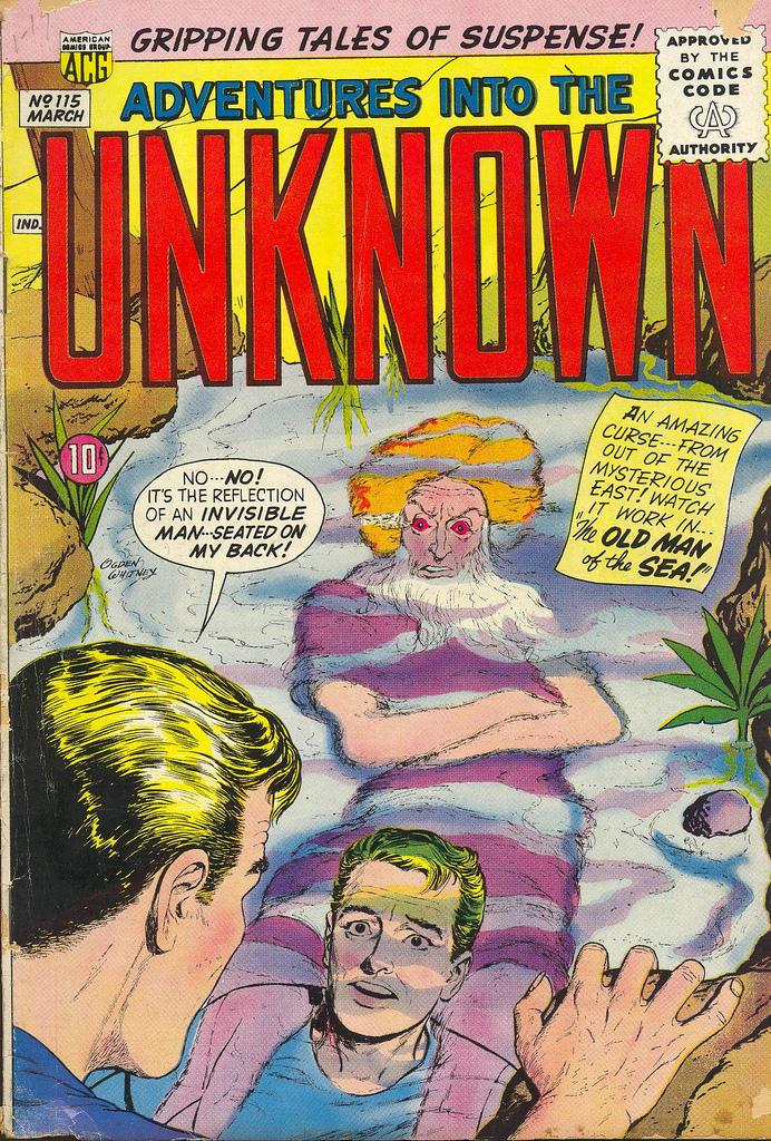 Book Cover For Adventures into the Unknown 115