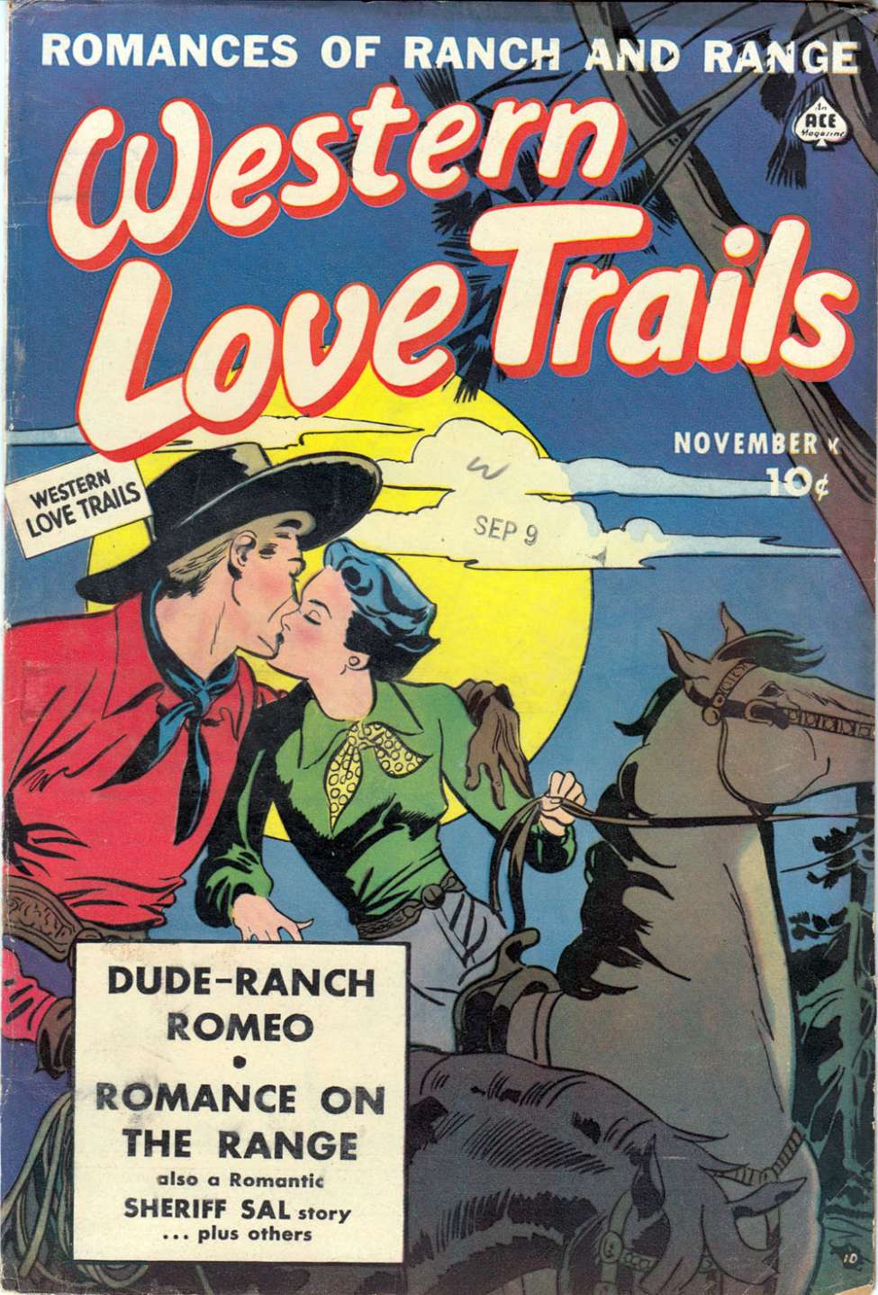 Book Cover For Western Love Trails 7