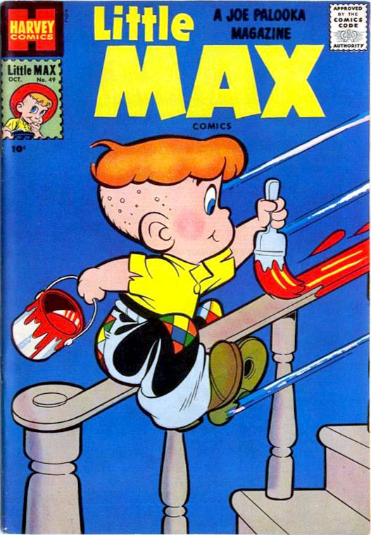 Comic Book Cover For Little Max Comics 49