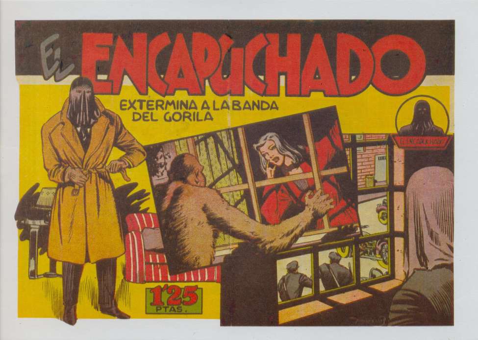 Comic Book Cover For El Encapuchado 7 - Extermina a La Banda Del Gorila