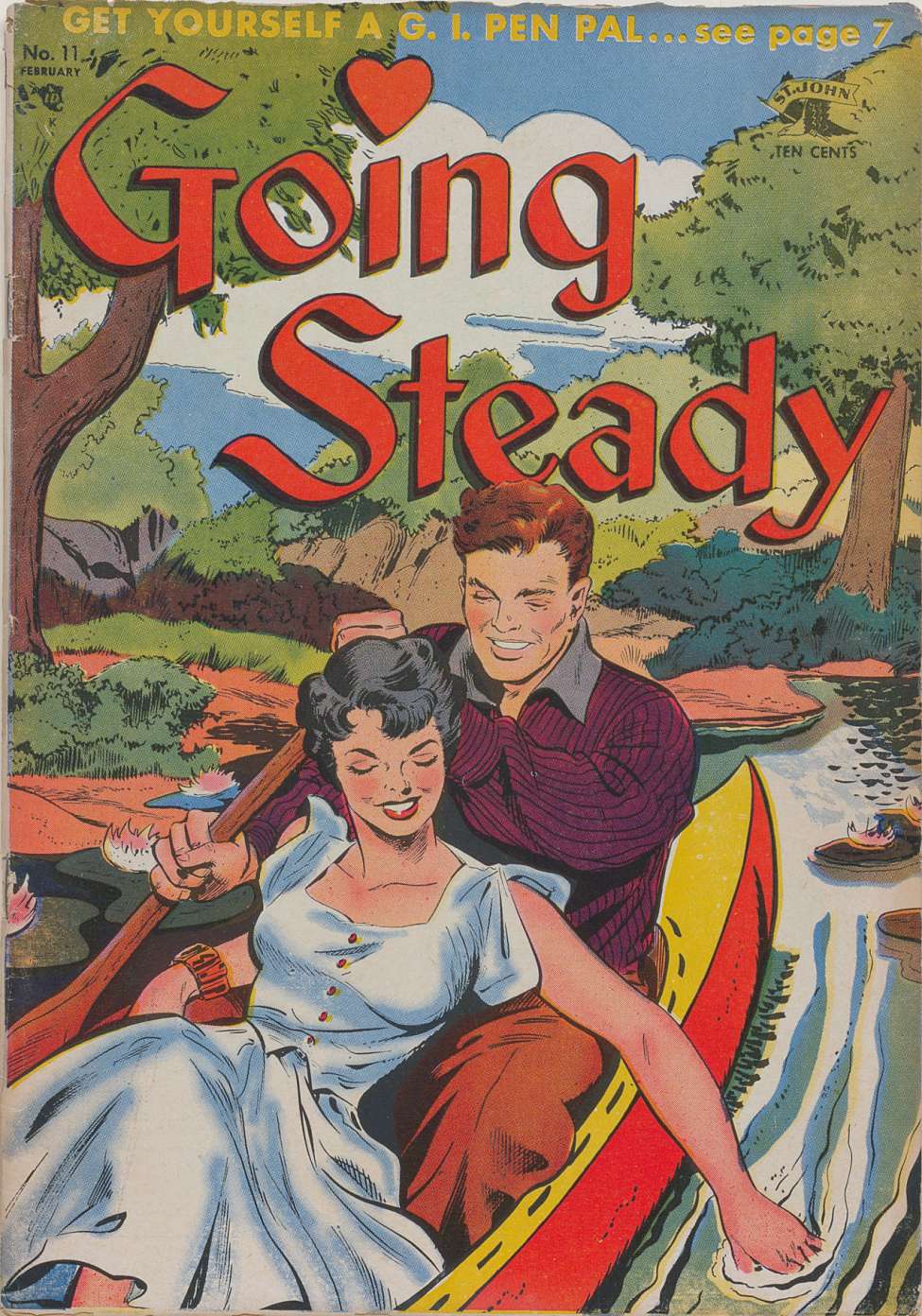 Comic Book Cover For Going Steady 11