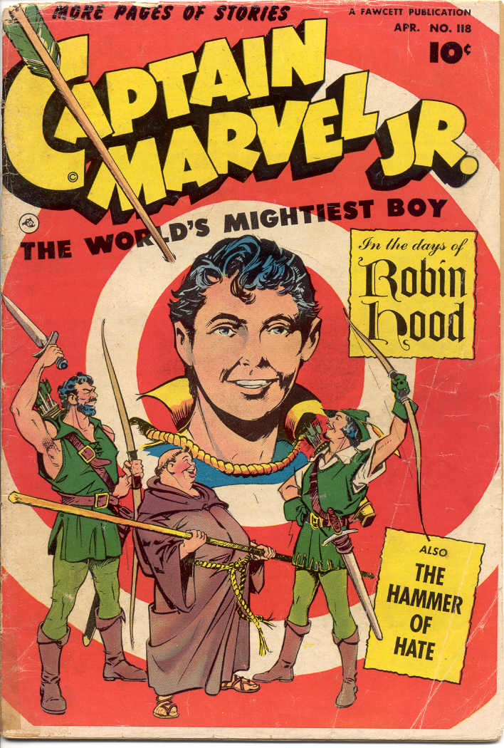Comic Book Cover For Captain Marvel Jr. 118 - Version 1
