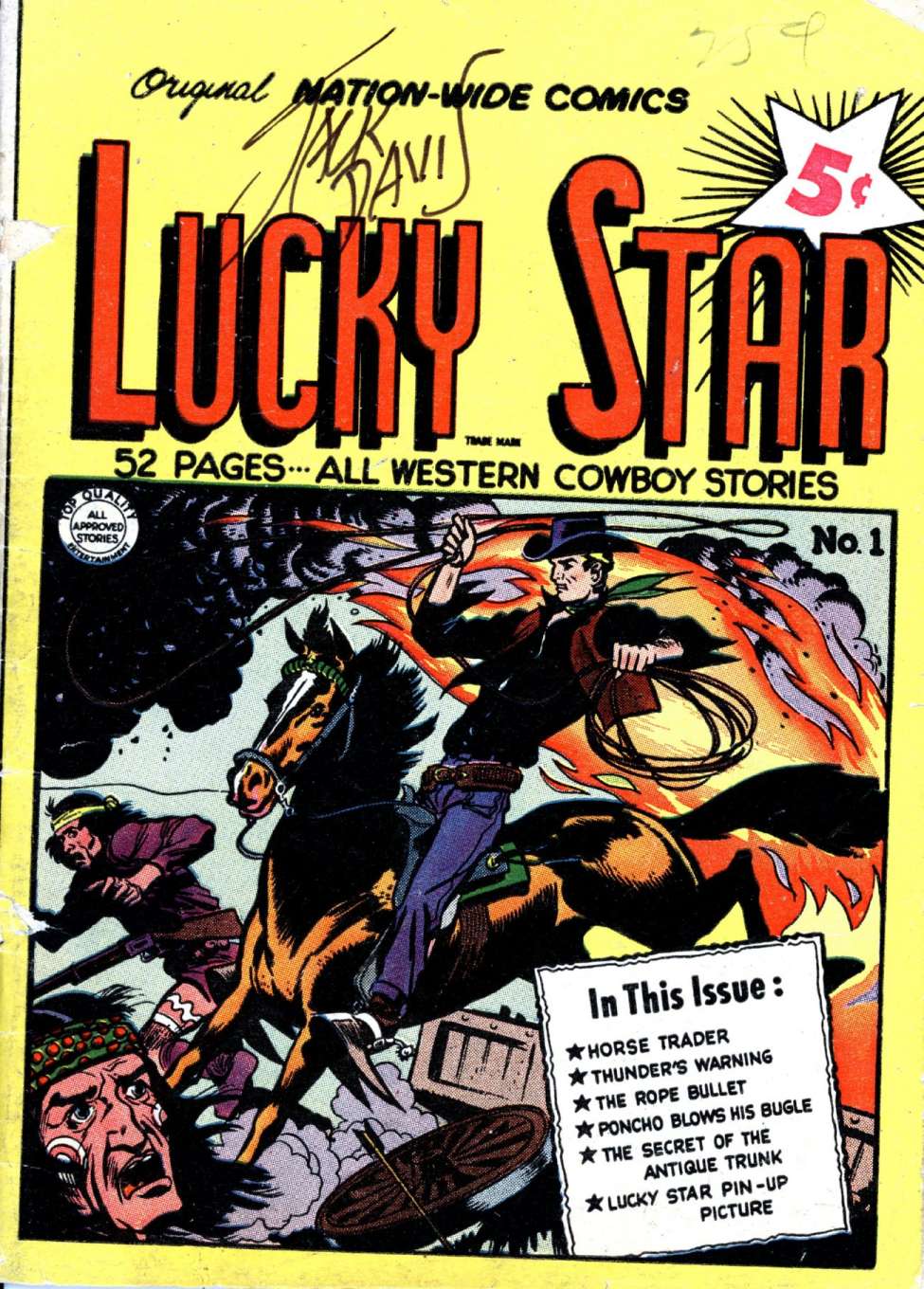 Comic Book Cover For Lucky Star 1