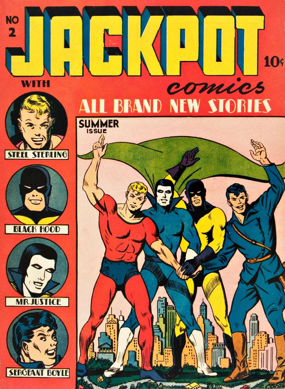 Book Cover For Jackpot Comics 2 - Version 2