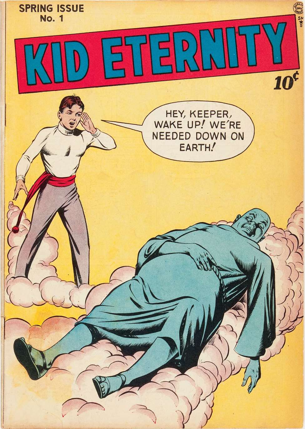 Comic Book Cover For Kid Eternity 1 - Version 2