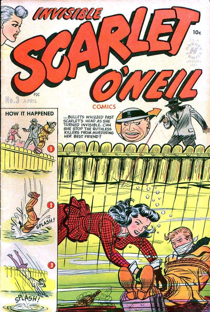 Comic Book Cover For Invisible Scarlet O'Neil 3