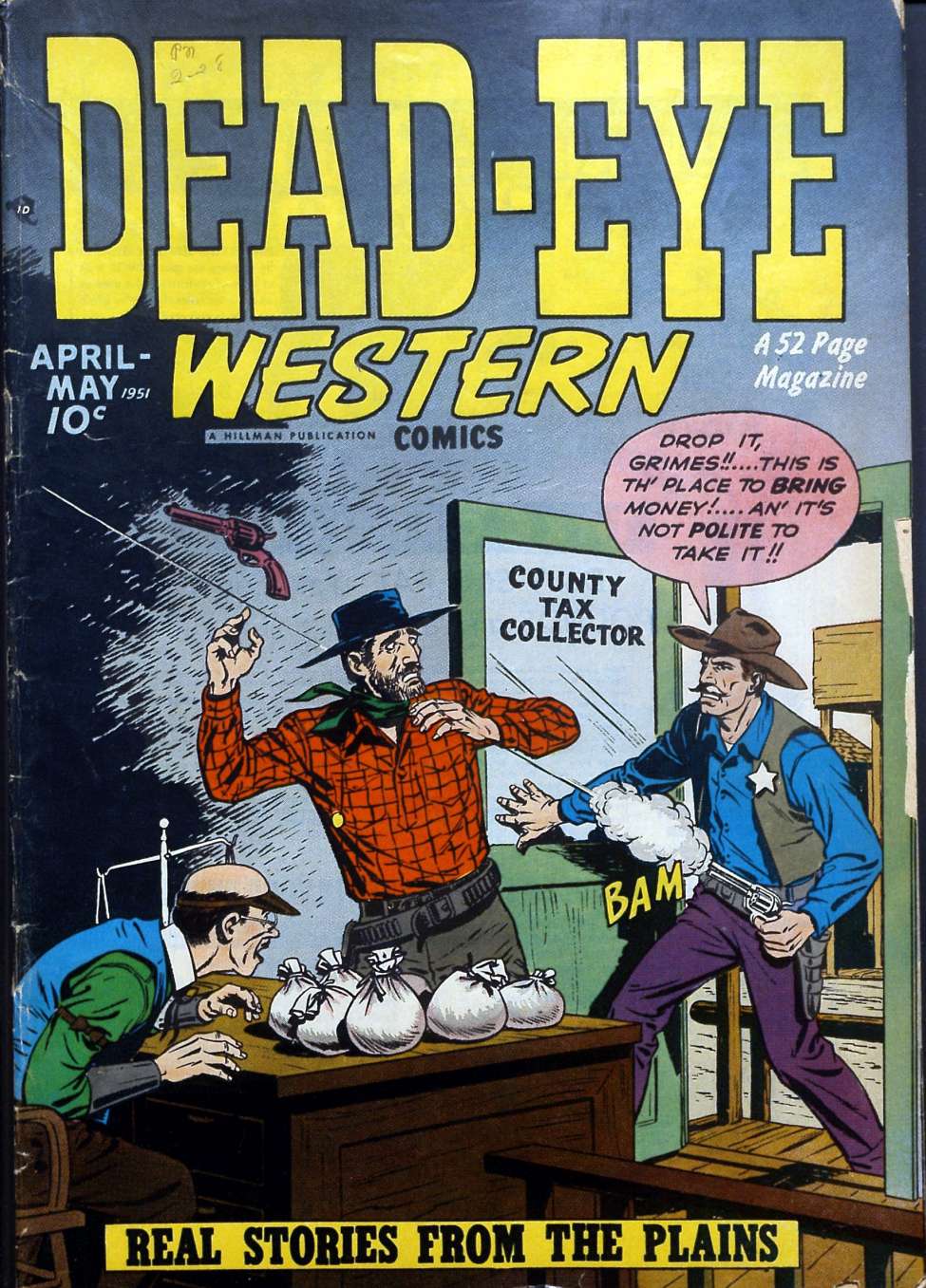 Comic Book Cover For Dead-Eye Western v2 3
