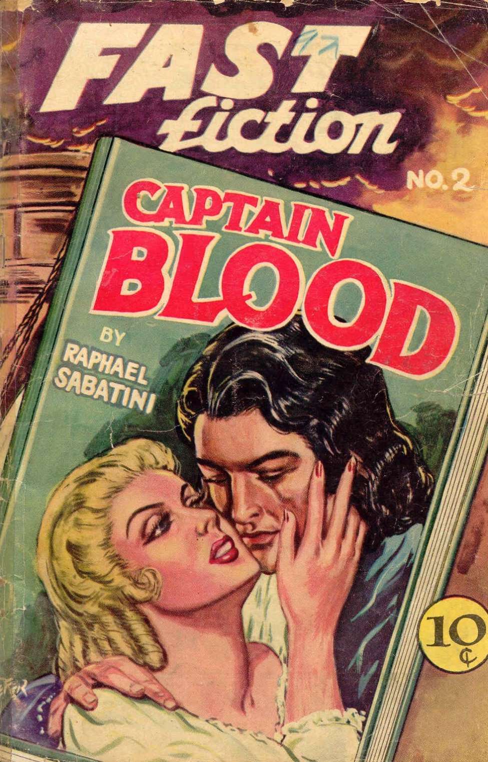 Book Cover For Fast Fiction 2 - Captain Blood