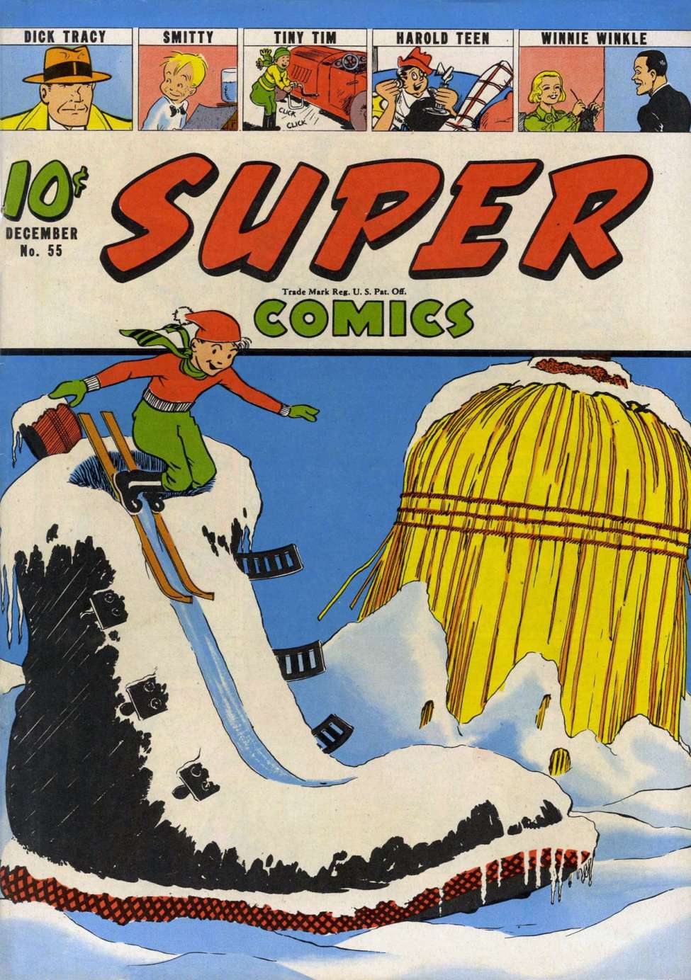 Book Cover For Super Comics 55