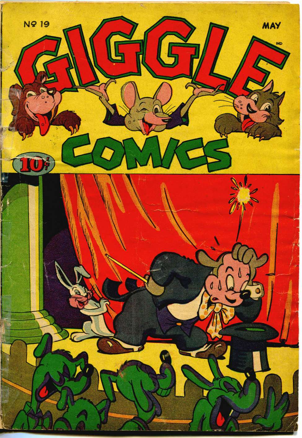 Book Cover For Giggle Comics 19