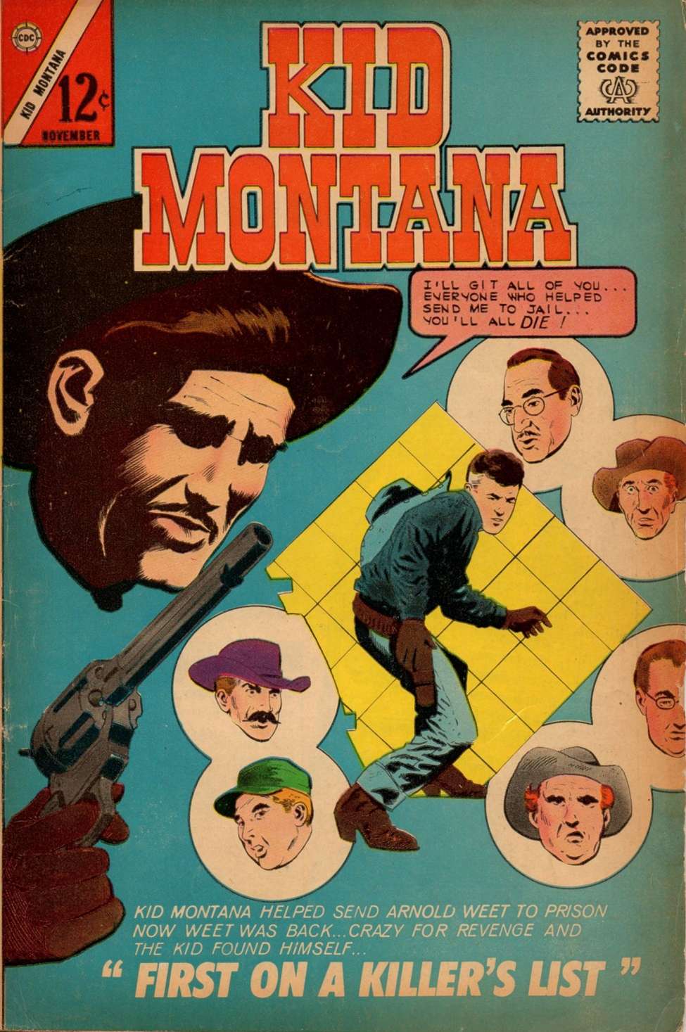Comic Book Cover For Kid Montana 43