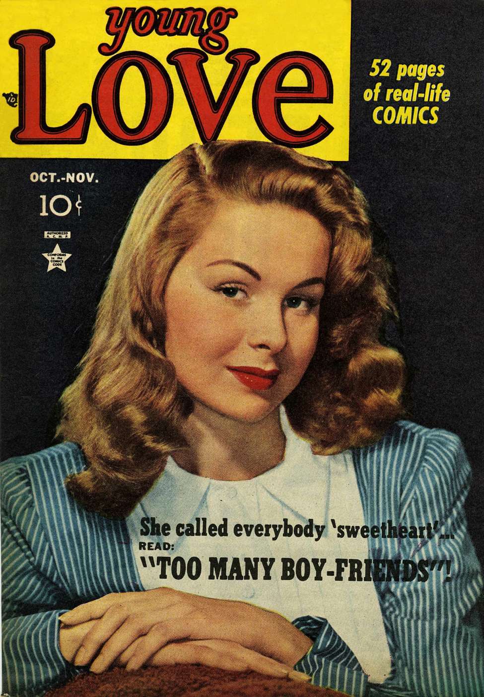 Comic Book Cover For Young Love 5