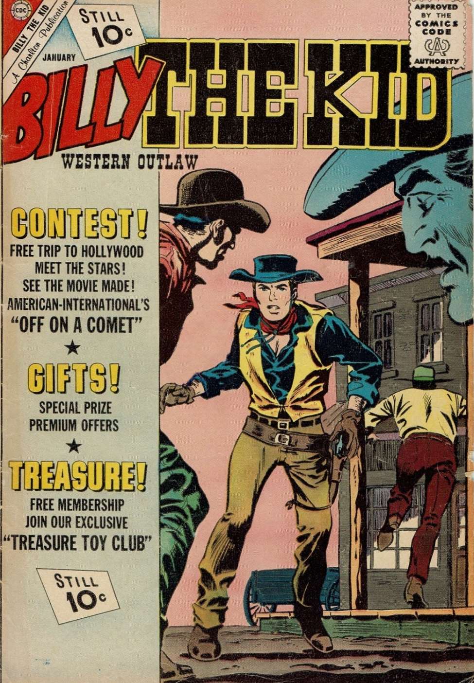 Comic Book Cover For Billy the Kid 32