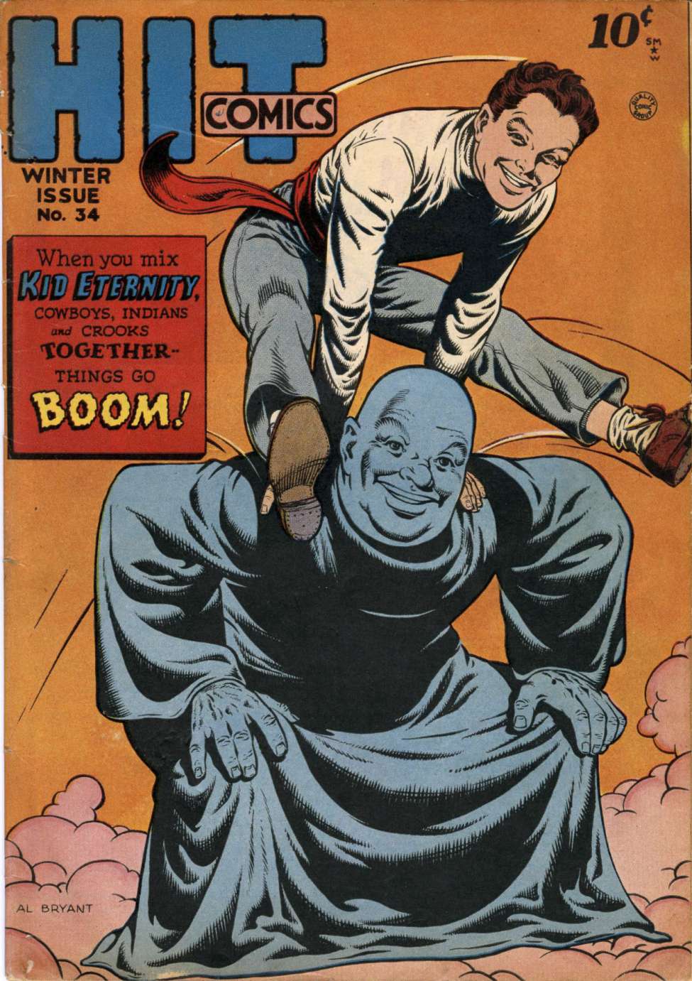 Comic Book Cover For Hit Comics 34