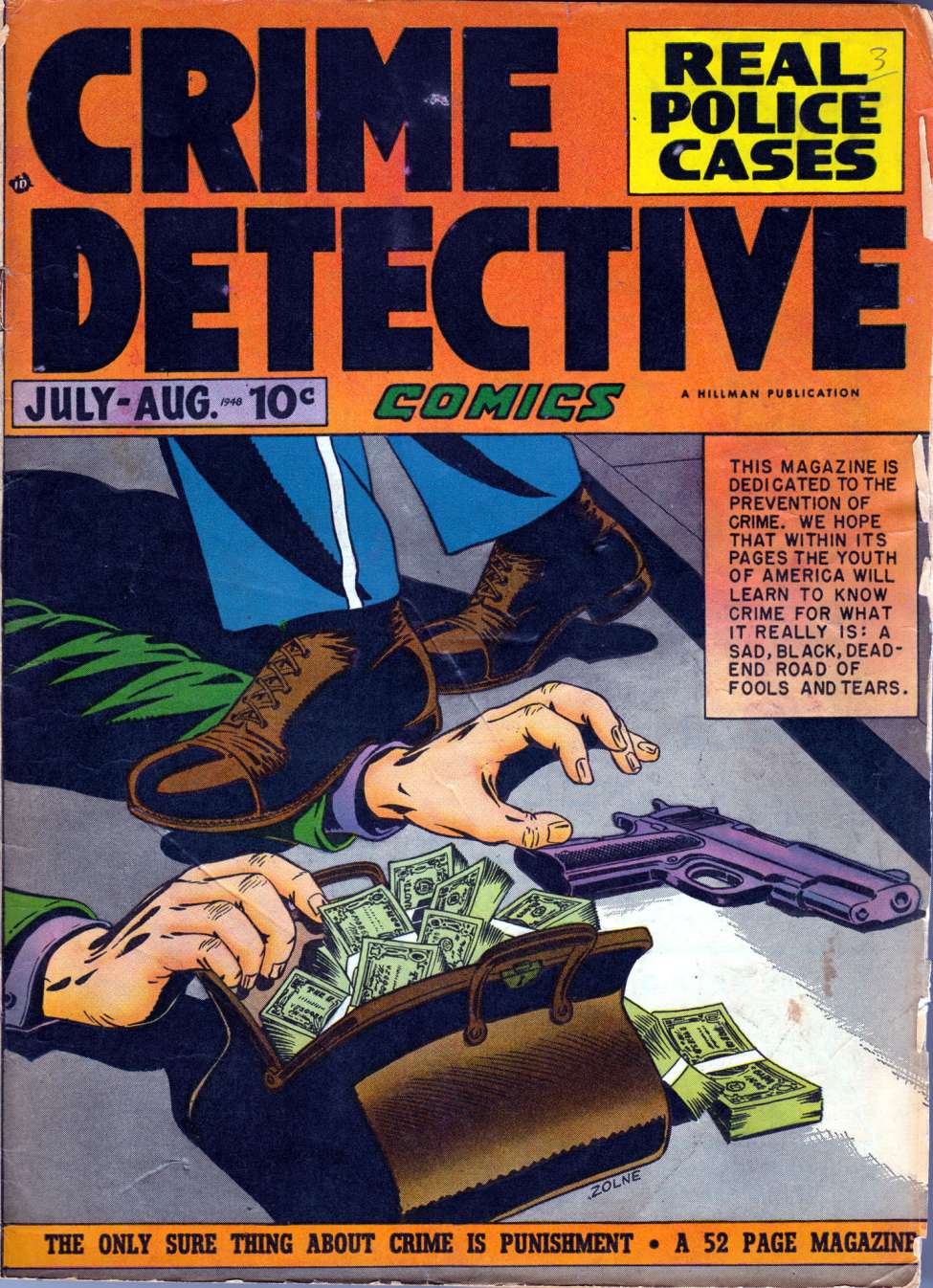 Comic Book Cover For Crime Detective Comics v1 3