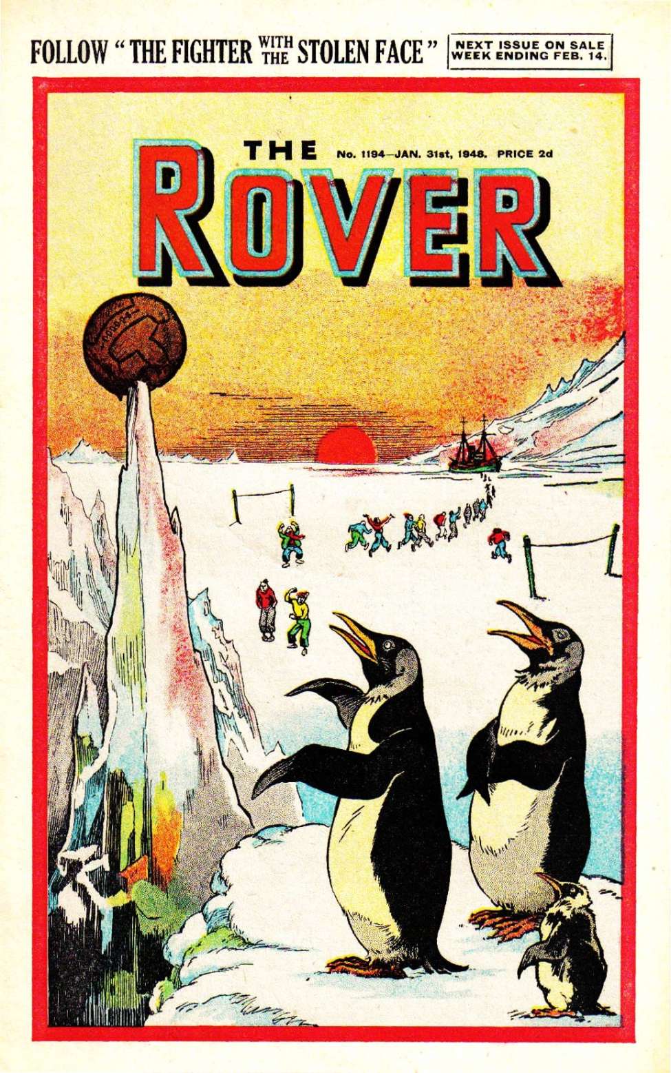 Comic Book Cover For The Rover 1194